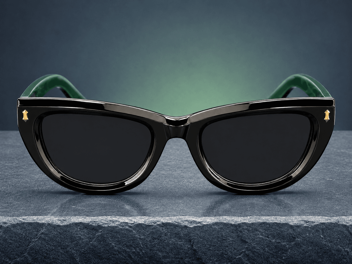 Navy Edge - Green